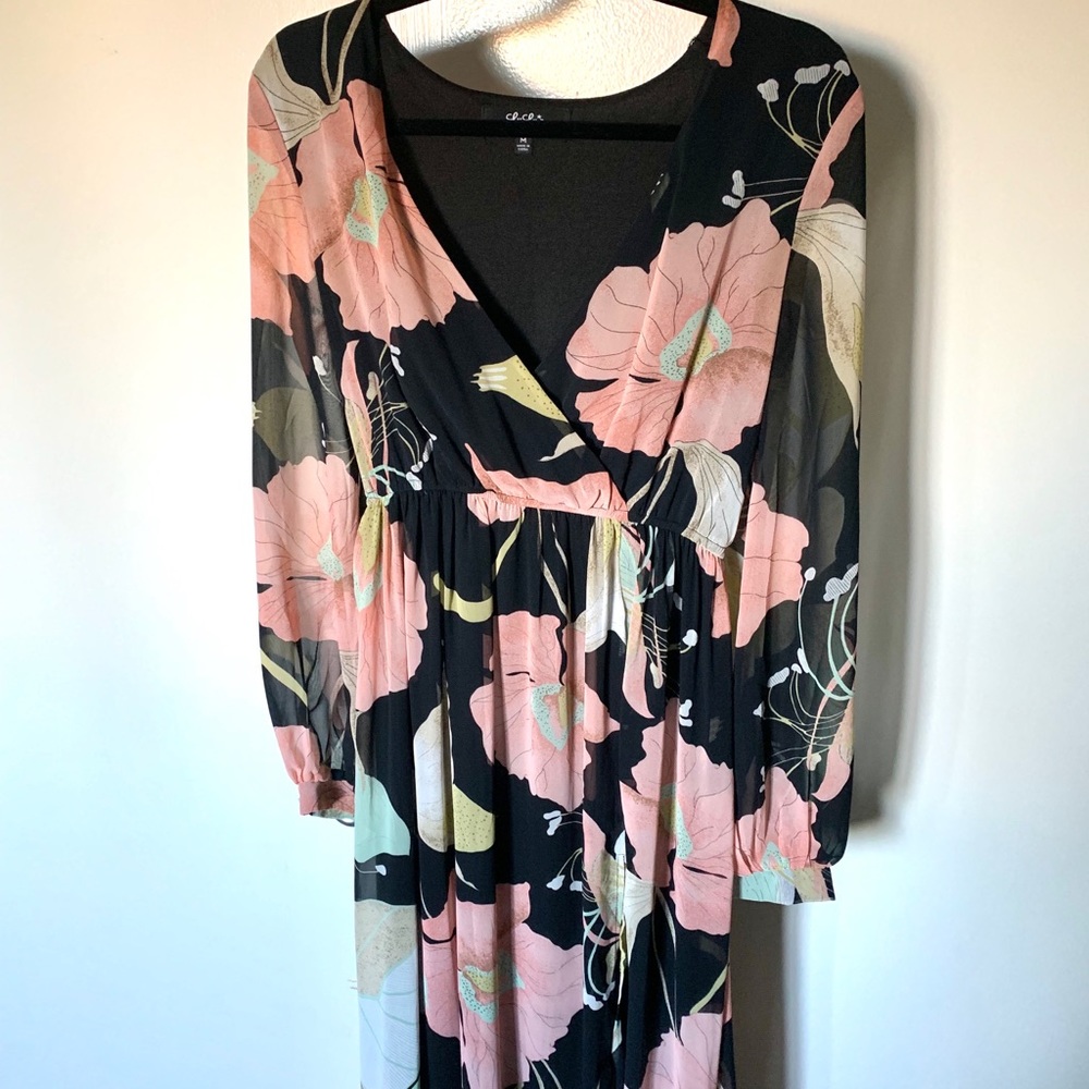 Lulus floral maxi dress